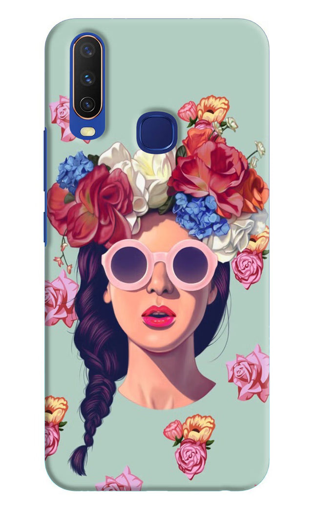 Pretty Girl Vivo Y11/Y12/U10 Hard Case Back Cover by Casekaro