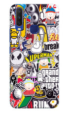 Sticker Bomb Vivo Y11/Y12/U10 Hard Case Back Cover by Casekaro