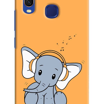 High On Music Vivo Y11/Y12/U10 Hard Case Back Cover by Casekaro