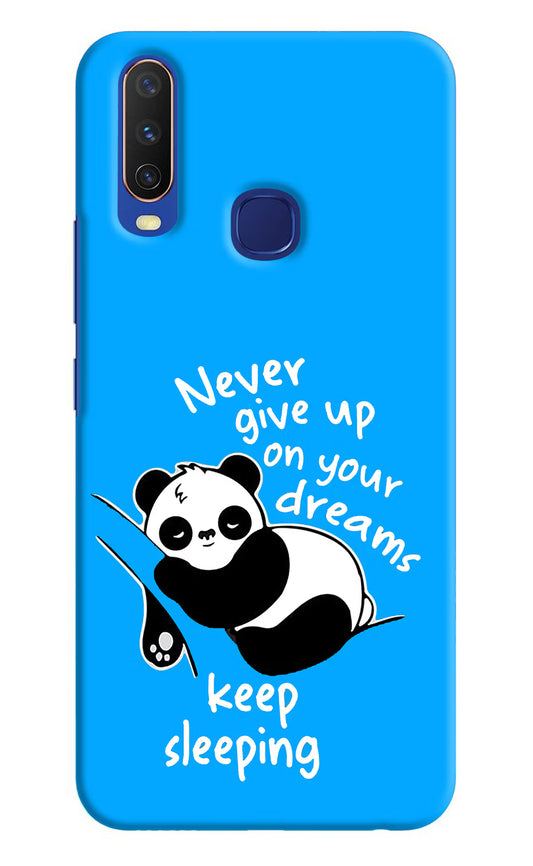Keep Sleeping Vivo Y11/Y12/U10 Hard Case Back Cover by Casekaro