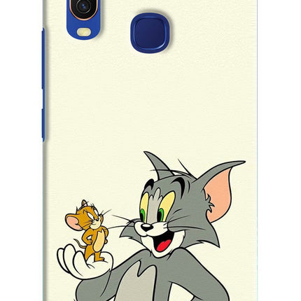 Tom & Jerry Vivo Y11/Y12/U10 Hard Case Back Cover by Casekaro