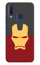Ironman Vivo Y11/Y12/U10 Hard Case Back Cover by Casekaro