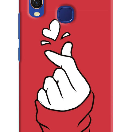 Korean Love Sign Vivo Y11/Y12/U10 Hard Case Back Cover by Casekaro