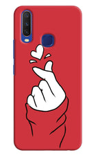 Korean Love Sign Vivo Y11/Y12/U10 Hard Case Back Cover by Casekaro