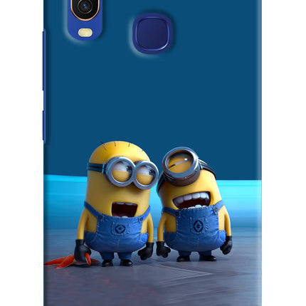 Minion Laughing Vivo Y11/Y12/U10 Hard Case Back Cover by Casekaro