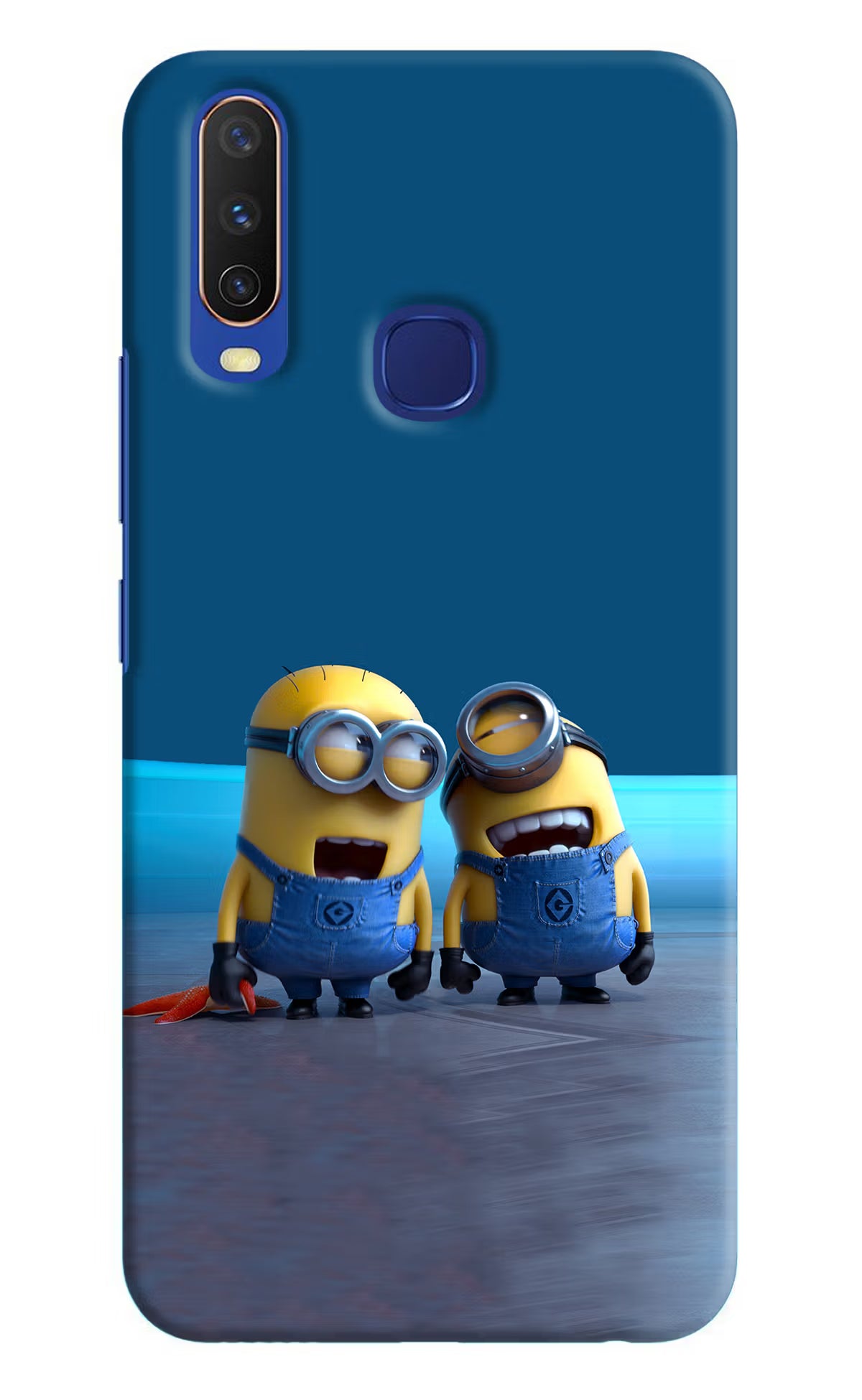 Minion Laughing Vivo Y11/Y12/U10 Hard Case Back Cover by Casekaro