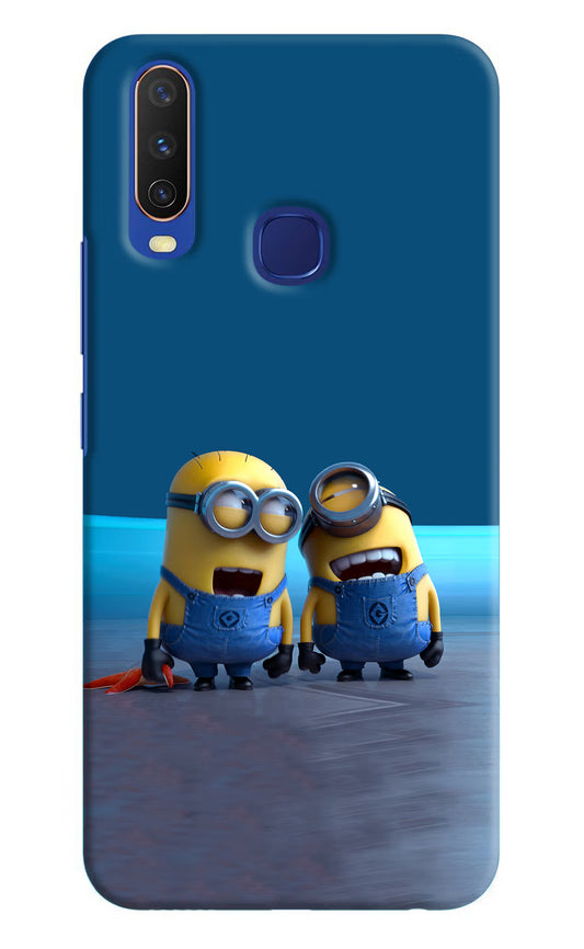 Minion Laughing Vivo Y11/Y12/U10 Hard Case Back Cover by Casekaro