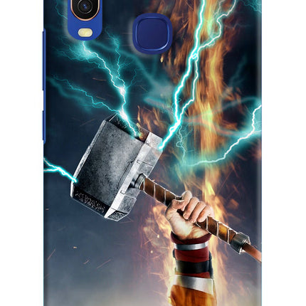 Thor Hammer Mjolnir Vivo Y11/Y12/U10 Hard Case Back Cover by Casekaro