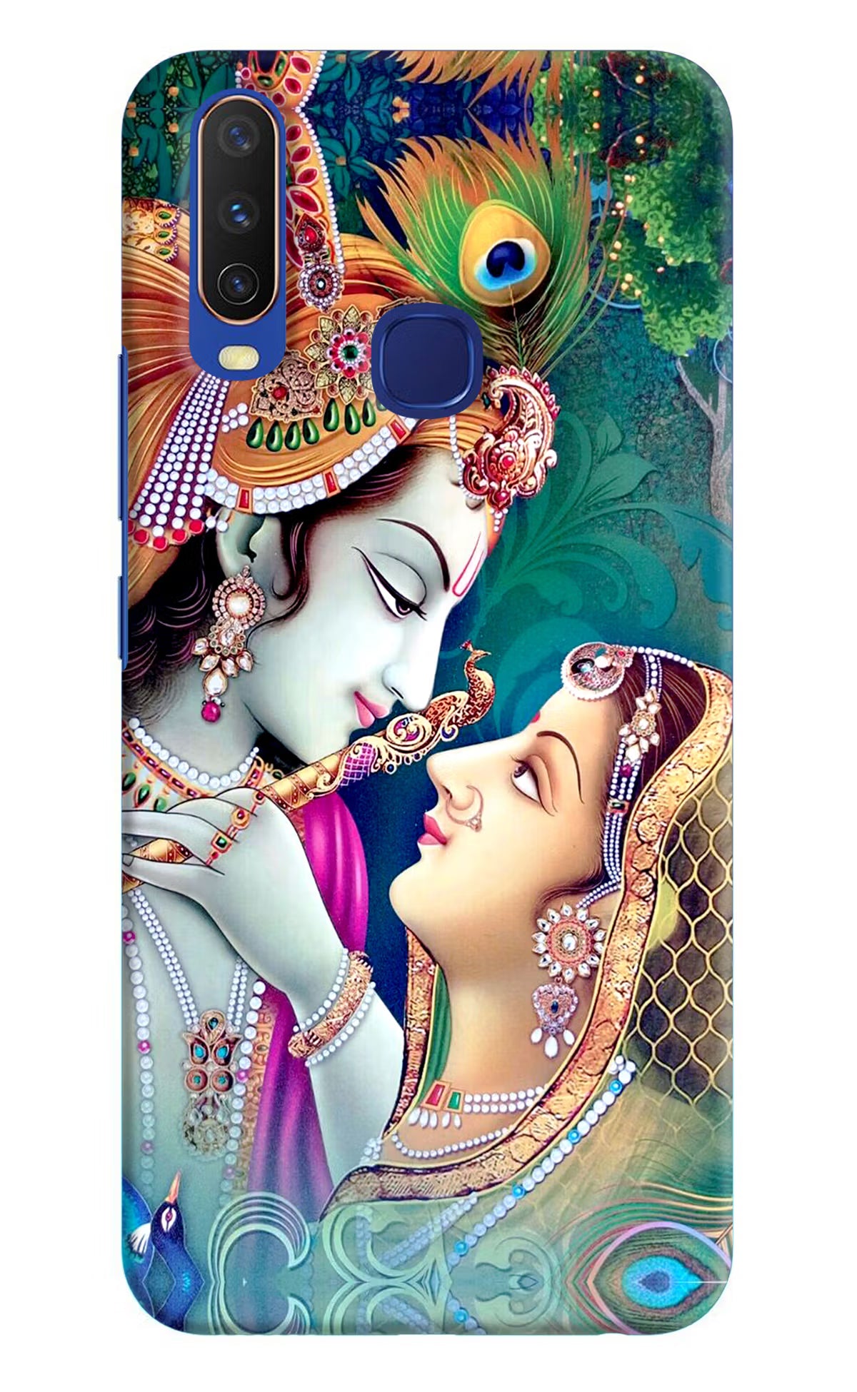 Lord Radha Krishna Vivo Y11/Y12/U10 Hard Case Back Cover by Casekaro