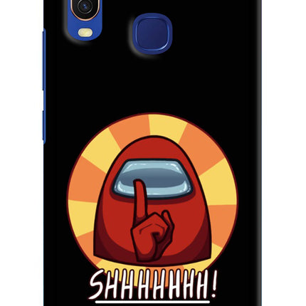 Among Us Shhh! Vivo Y11/Y12/U10 Hard Case Back Cover by Casekaro