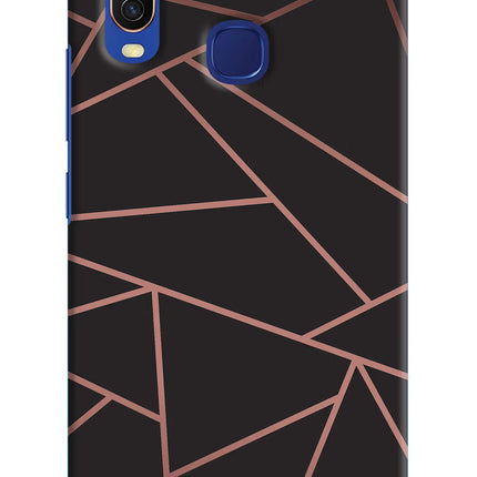 Geometric Pattern Vivo Y11/Y12/U10 Hard Case Back Cover by Casekaro