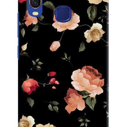 Flowers Vivo Y11/Y12/U10 Hard Case Back Cover by Casekaro