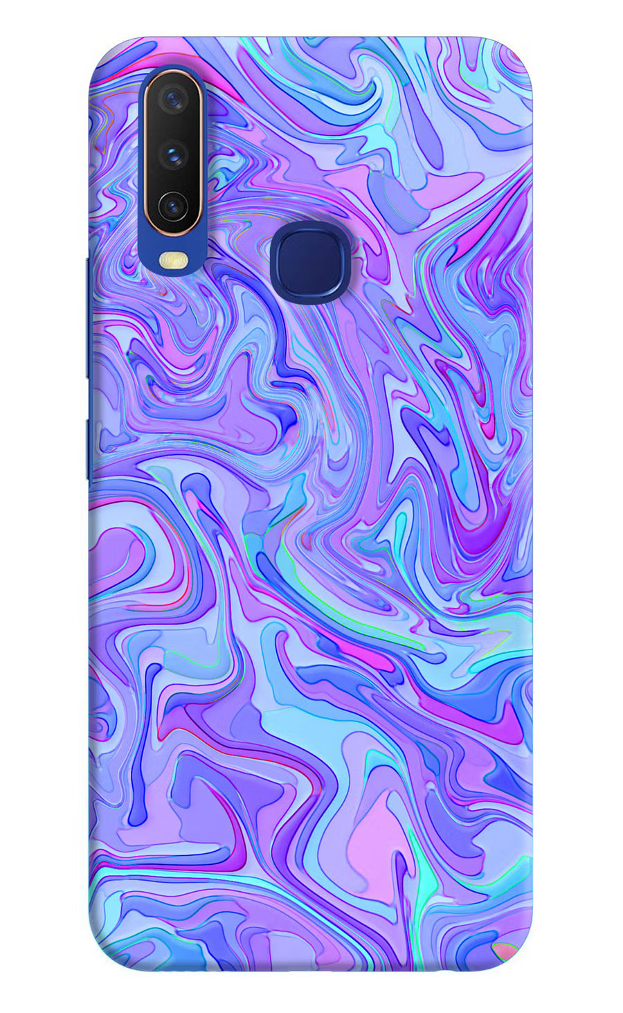 Glitter Vivo Y11/Y12/U10 Back Cover, Hard case