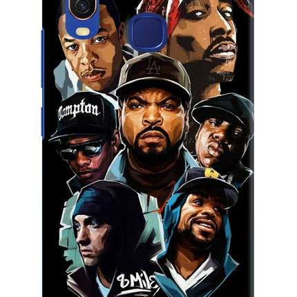 Rappers Vivo Y11/Y12/U10 Hard Case Back Cover by Casekaro