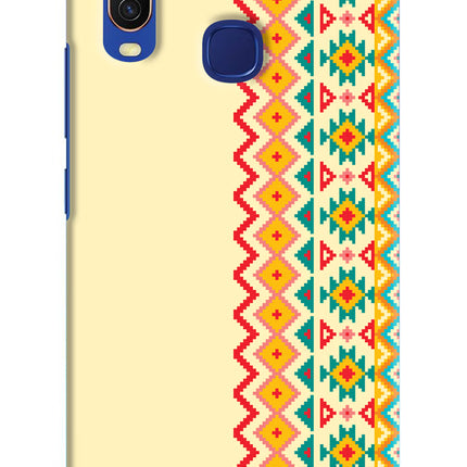 Ethnic Seamless Vivo Y11/Y12/U10 Hard Case Back Cover by Casekaro