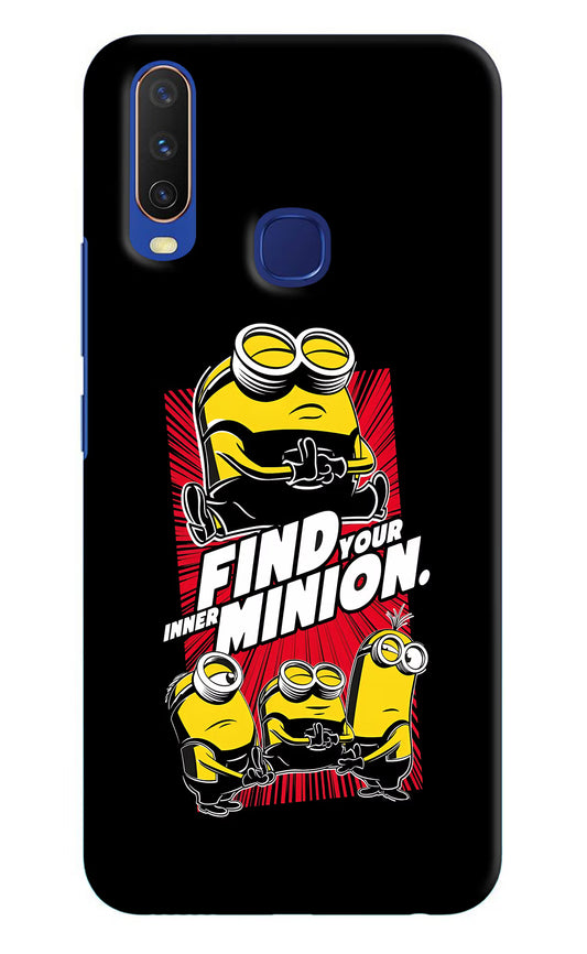 Find your inner Minion Vivo Y11/Y12/U10 Hard Case Back Cover by Casekaro