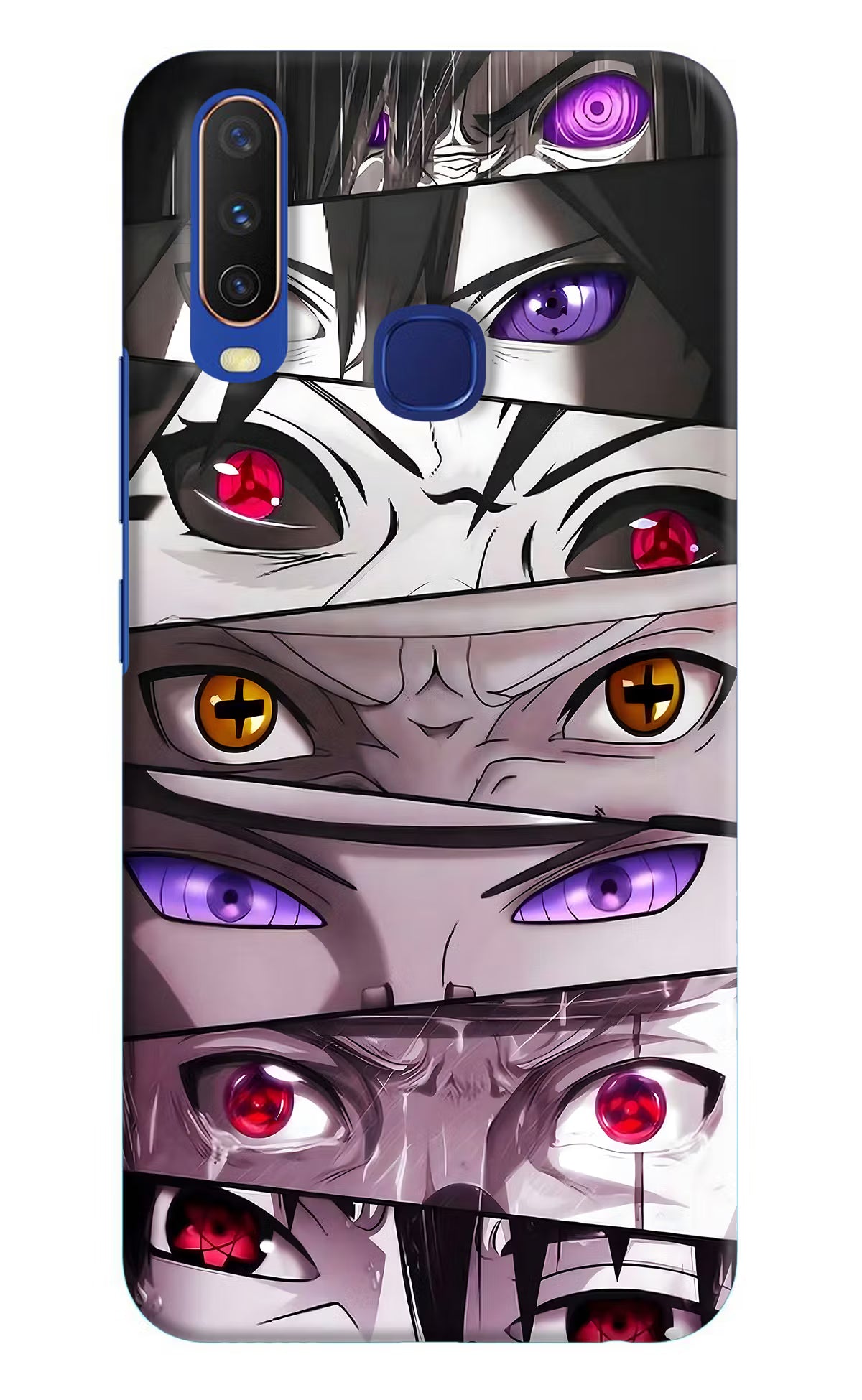 Naruto Anime Vivo Y11/Y12/U10 Hard Case Back Cover by Casekaro