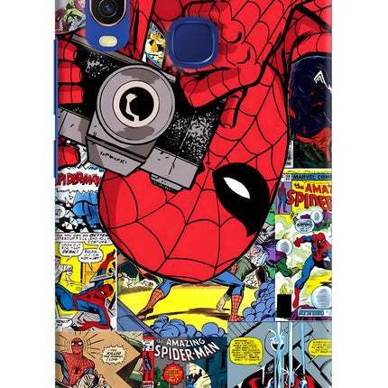Spider Man Vivo Y11/Y12/U10 Hard Case Back Cover by Casekaro