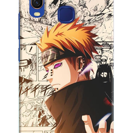 Pain Anime Vivo Y11/Y12/U10 Hard Case Back Cover by Casekaro