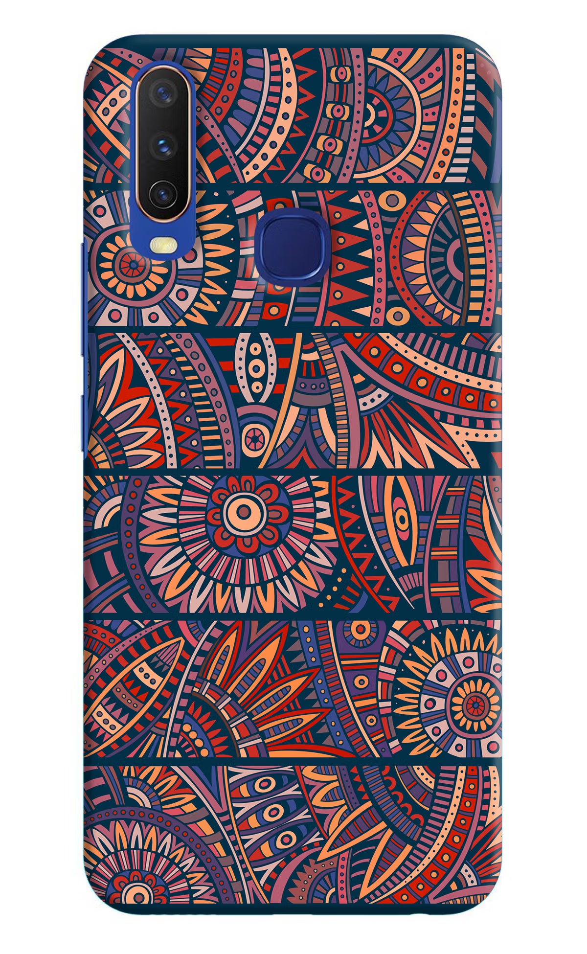 African Culture Design Vivo Y11/Y12/U10 Hard Case Back Cover by Casekaro