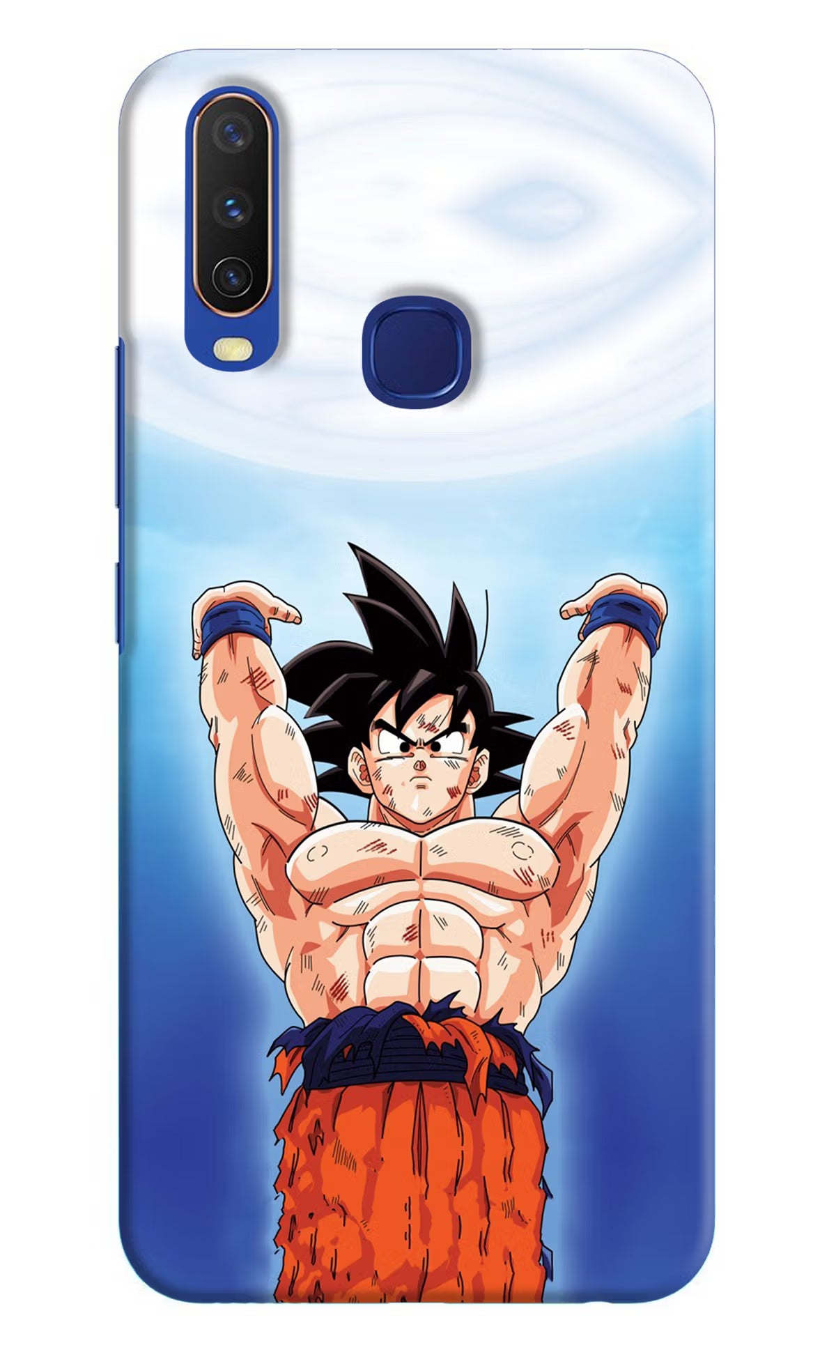 Goku Power Vivo Y11/Y12/U10 Hard Case Back Cover by Casekaro