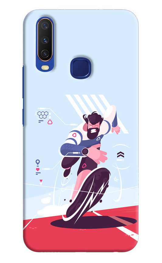 Run Pro Vivo Y11/Y12/U10 Hard Case Back Cover by Casekaro