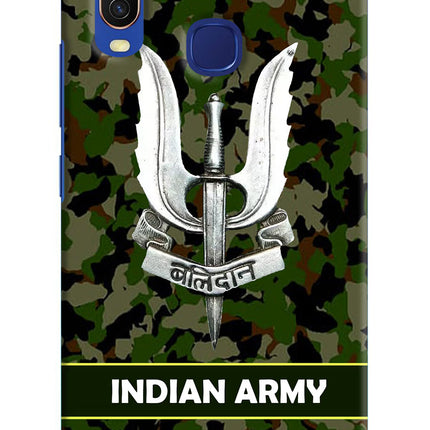 Balidan Indian Logo Vivo Y11/Y12/U10 Hard Case Back Cover by Casekaro