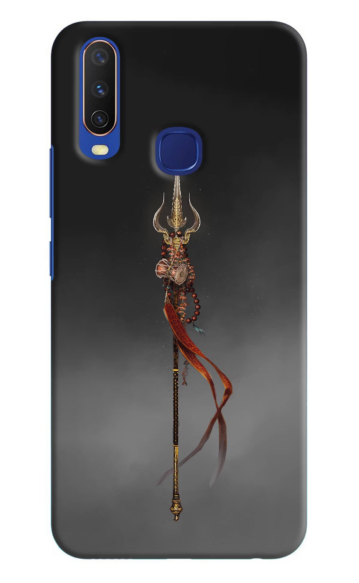 Shiv Trishul Vivo Y11/Y12/U10 Hard Case Back Cover by Casekaro