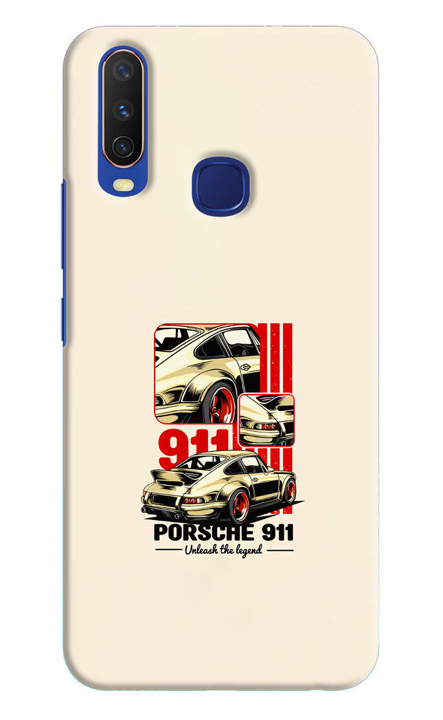 Classic Porsche 911 Vivo Y11/Y12/U10 Hard Case Back Cover by Casekaro