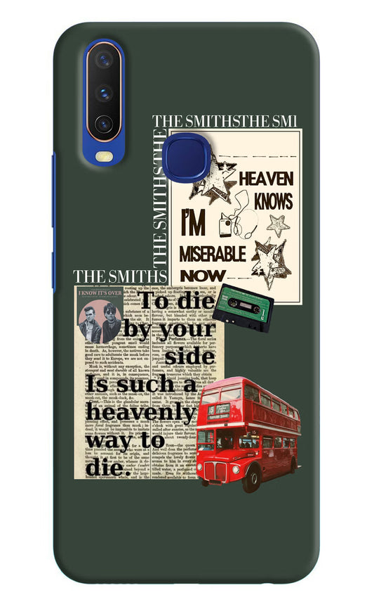 The Smiths Vivo Y11/Y12/U10 Hard Case Back Cover by Casekaro