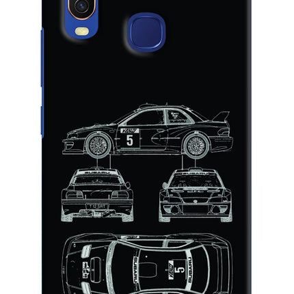 WRC'99 Vivo Y11/Y12/U10 Hard Case Back Cover by Casekaro