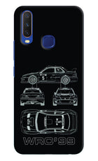 WRC'99 Vivo Y11/Y12/U10 Hard Case Back Cover by Casekaro