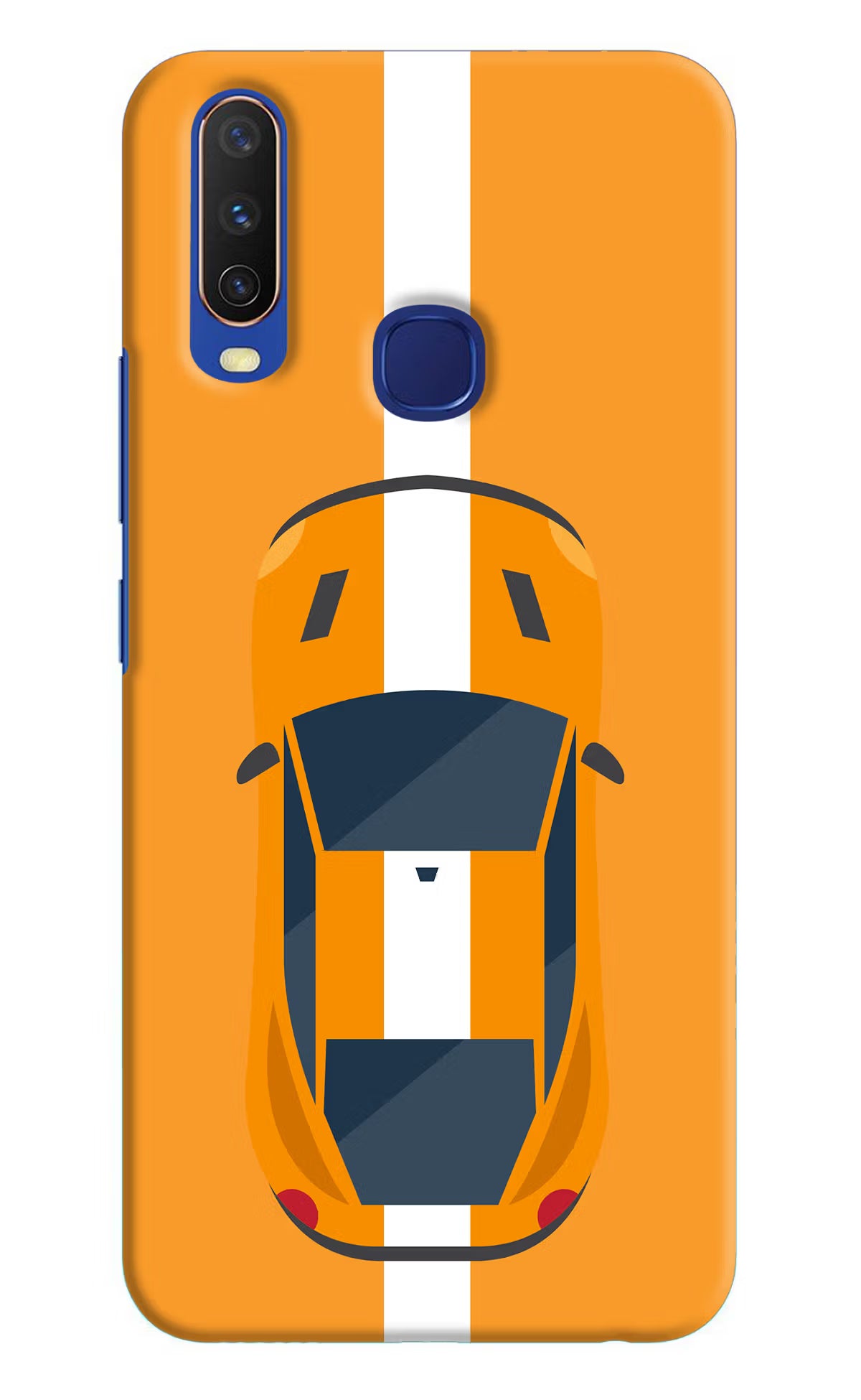 Highway Pursuit Vivo Y11/Y12/U10 Hard Case Back Cover by Casekaro