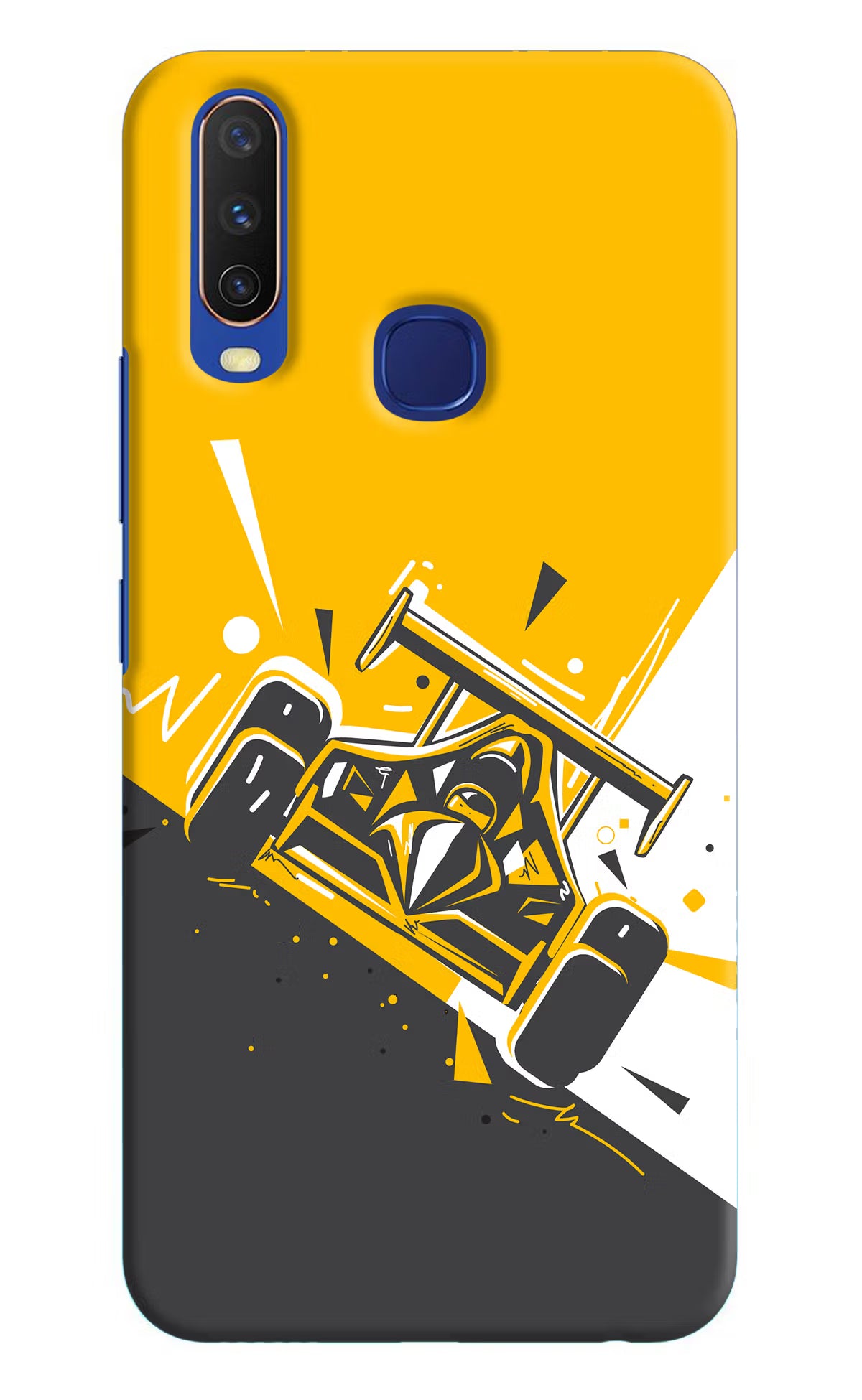 Track King Vivo Y11/Y12/U10 Hard Case Back Cover by Casekaro