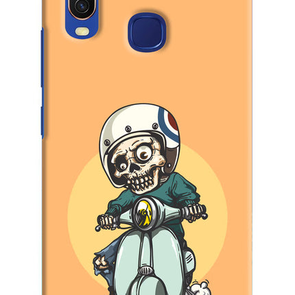 Undead Biker Vivo Y11/Y12/U10 Hard Case Back Cover by Casekaro
