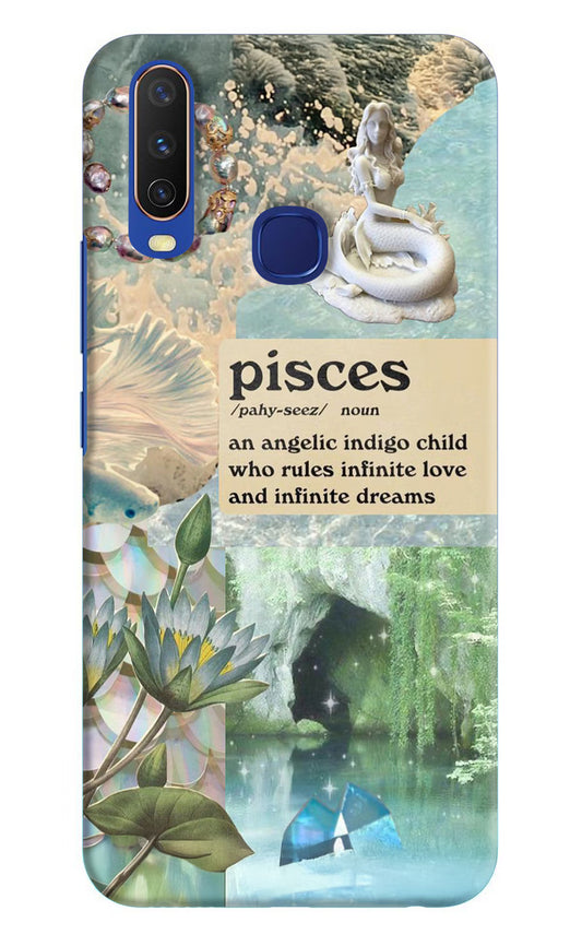 Pisces Zodiac Vivo Y11/Y12/U10 Hard Case Back Cover by Casekaro