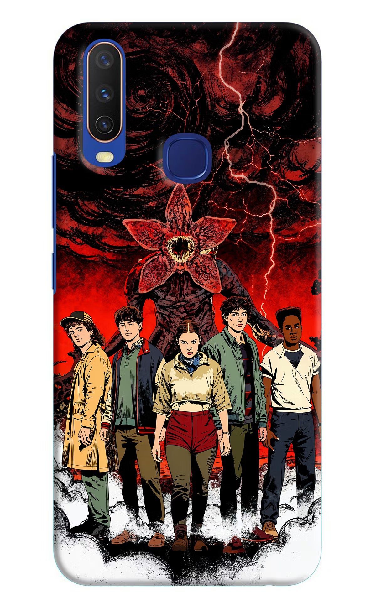 Ordinary Things Characters Vivo Y11/Y12/U10 Hard Case Back Cover by Casekaro