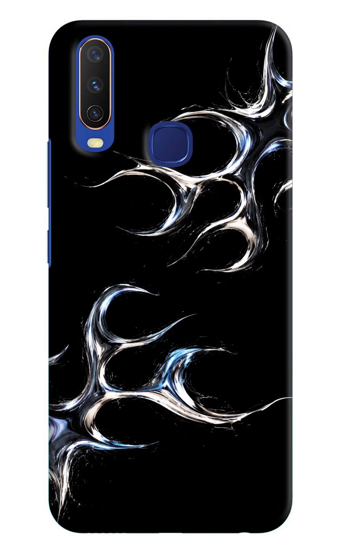 Chrome Tribal Vivo Y11/Y12/U10 Hard Case Back Cover by Casekaro