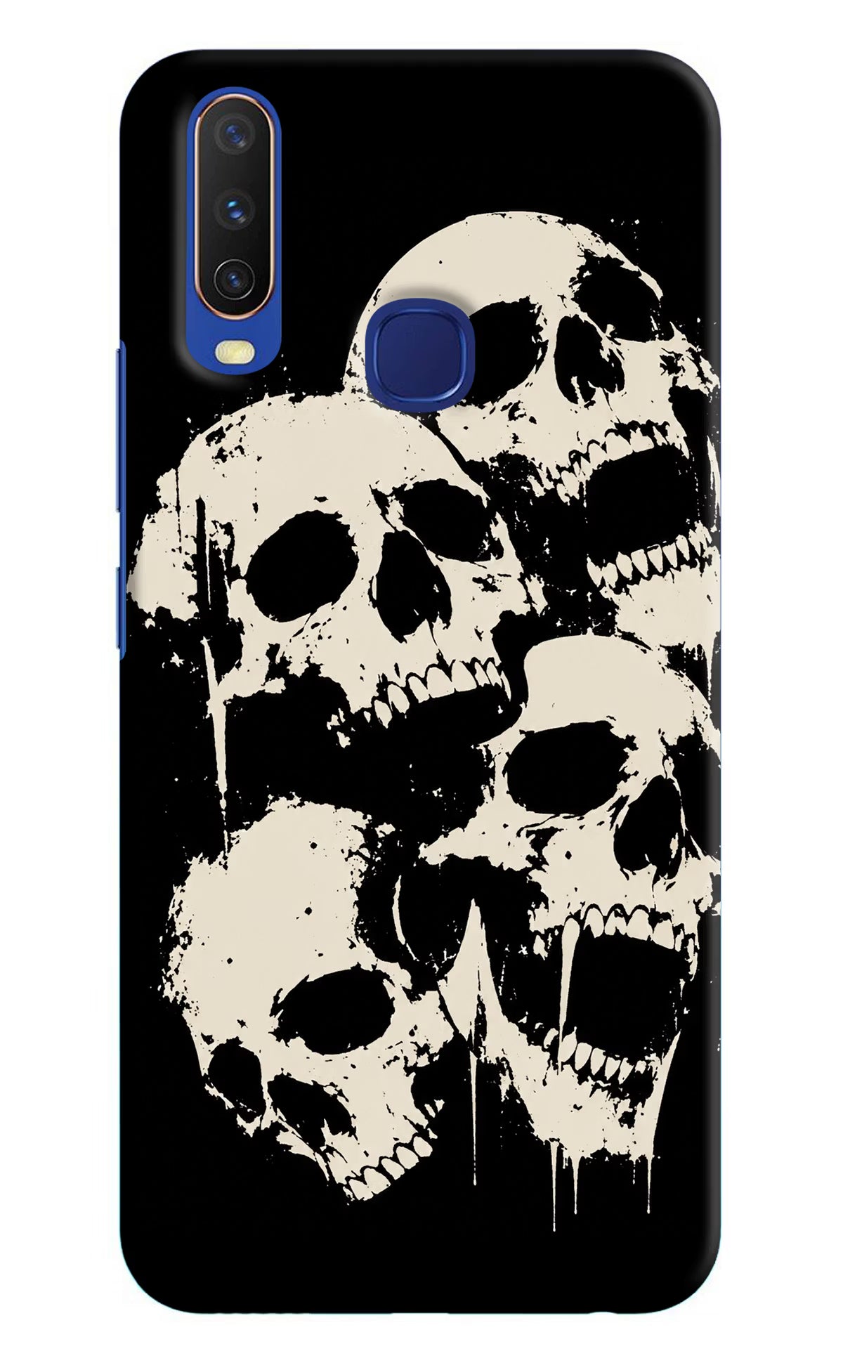 Dead Stack Vivo Y11/Y12/U10 Hard Case Back Cover by Casekaro