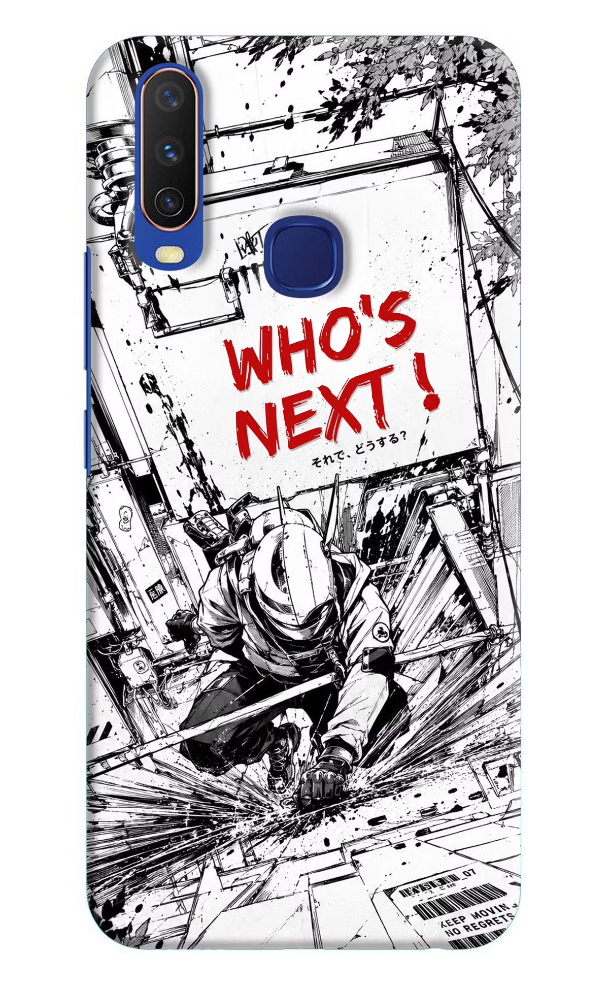 Who's Next Vivo Y11/Y12/U10 Hard Case Back Cover by Casekaro