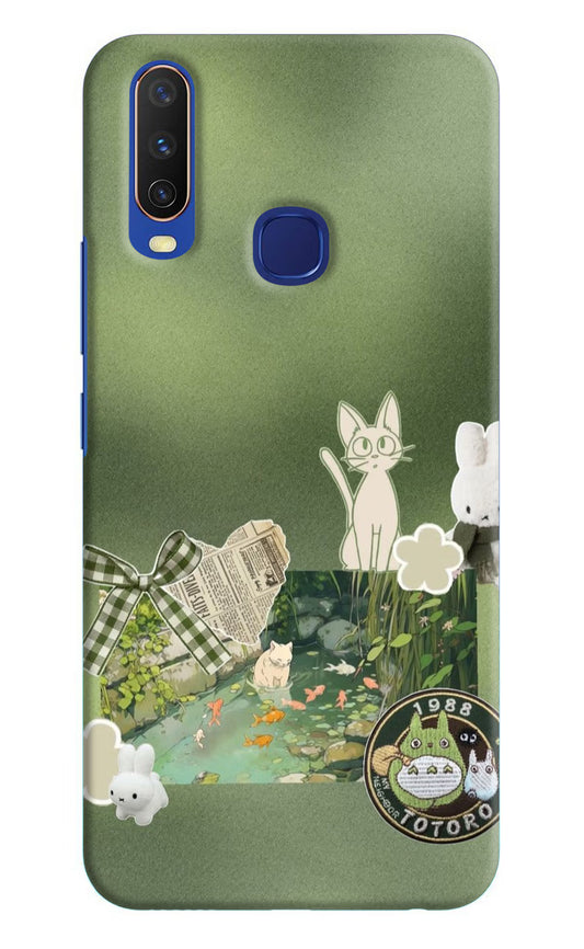 Aesthetic anime Vivo Y11/Y12/U10 Back Cover