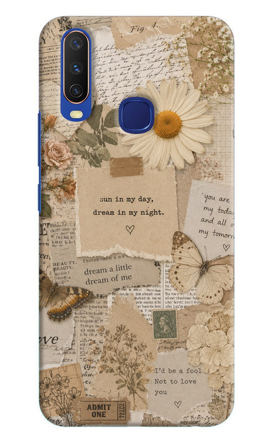 Vintage case Vivo Y11/Y12/U10 Back Cover