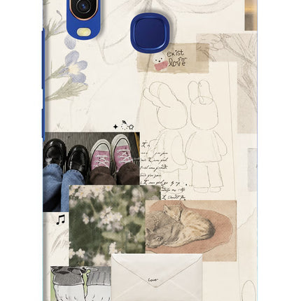 Soft Aesthetic Vivo Y11/Y12/U10 Hard Case Back Cover by Casekaro