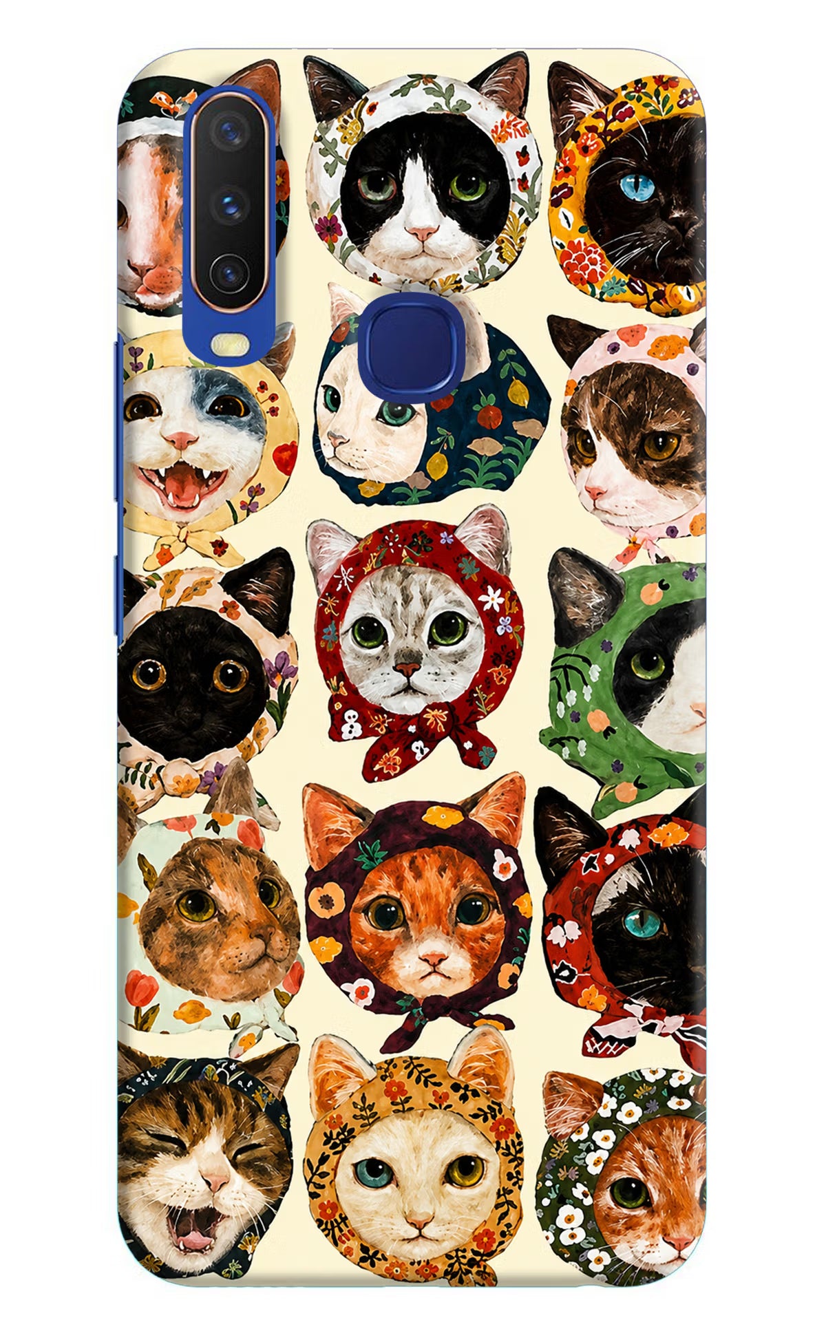 Cool Cat Vivo Y11/Y12/U10 Back Cover