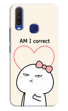 Always Right Vivo Y11/Y12/U10 Hard Case Back Cover by Casekaro
