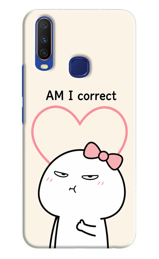 Always Right Vivo Y11/Y12/U10 Hard Case Back Cover by Casekaro