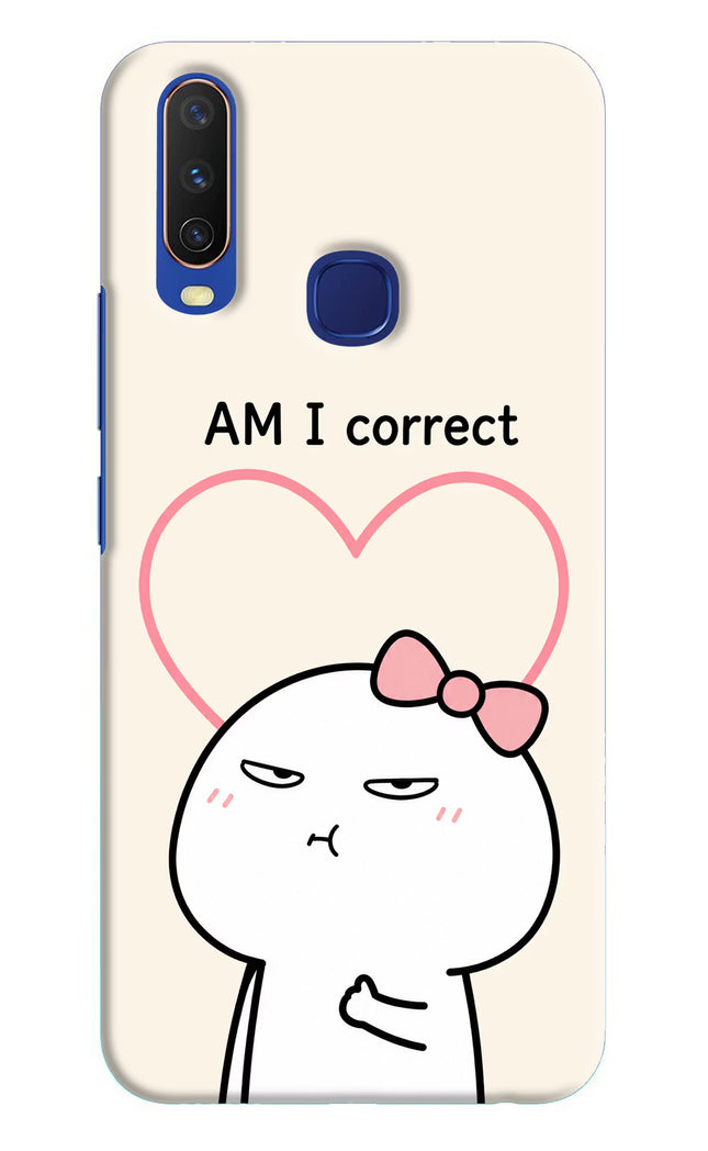 Always Right Vivo Y11/Y12/U10 Hard Case Back Cover by Casekaro
