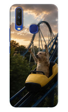 Rollercoaster Dog Vivo Y11/Y12/U10 Hard Case Back Cover by Casekaro
