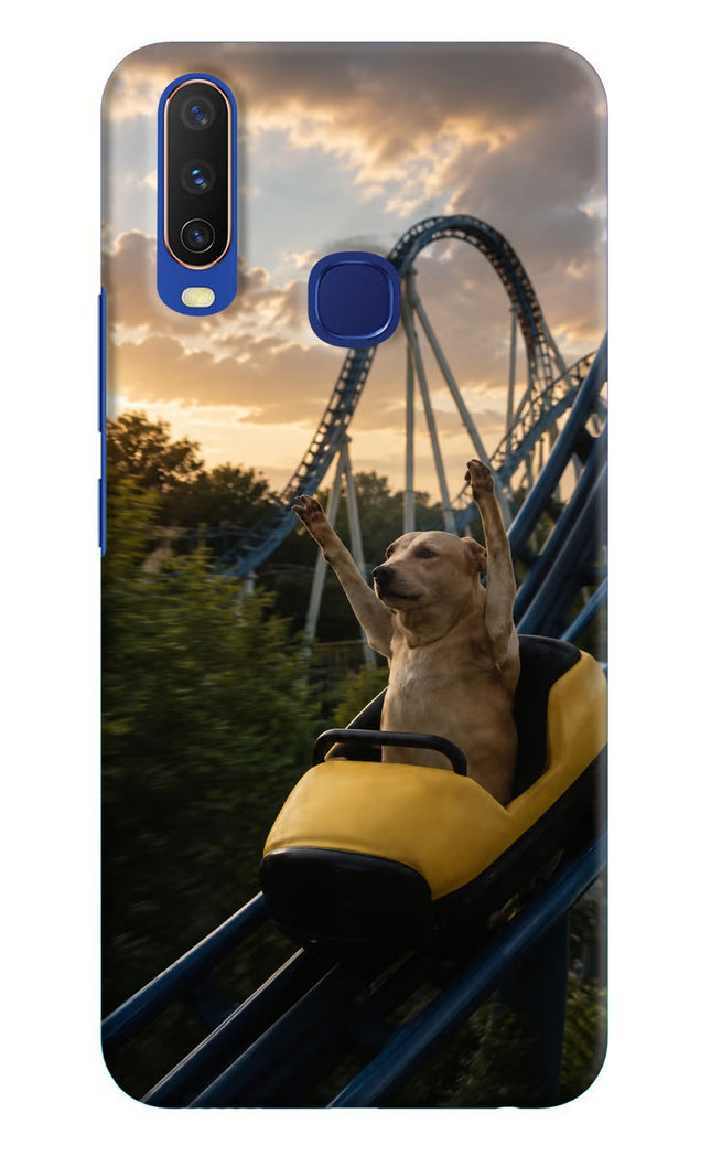 Rollercoaster Dog Vivo Y11/Y12/U10 Hard Case Back Cover by Casekaro