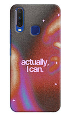 Pink Aura Vivo Y11/Y12/U10 Hard Case Back Cover by Casekaro